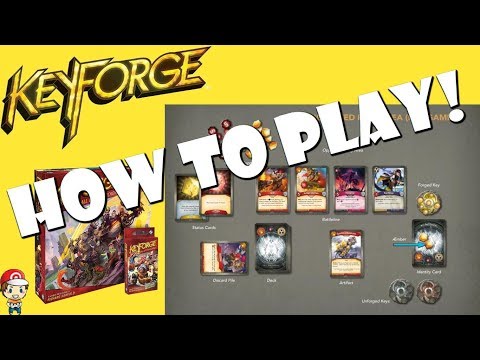 How to Play Keyforge! (Unique Deck Game) Video