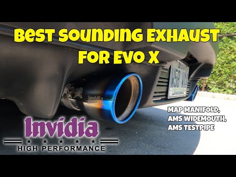 Invidia Q300 on Evo X - ULTIMATE SOUND VIDEO