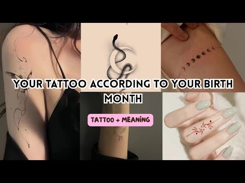 Tattoo Ideas For Birth Months