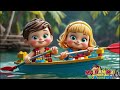 Row Row Row Your Boat Nursery Ryhmes Kids Songs
