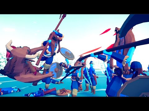 ALL SECRET RANGED UNIT VS ITSELF | Totally Accurate Battle Simulator | Game bibi