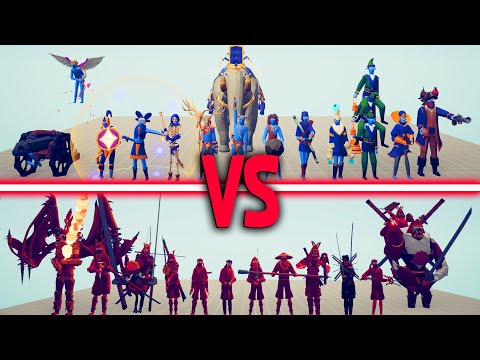 DYNASTY TEAM vs RANGED TEAM - Totally Accurate Battle Simulator | TABS
