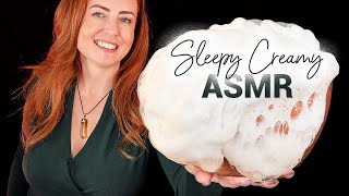 Crackly Creamy ASMR ✨ Sleepy Triggers ✨ Foam, Cream, Mousse, Soft Speaking