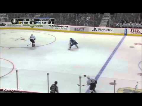 Teemu Selanne | Two (2) Goals | Vancouver Canucks -  Anaheim Ducks HD