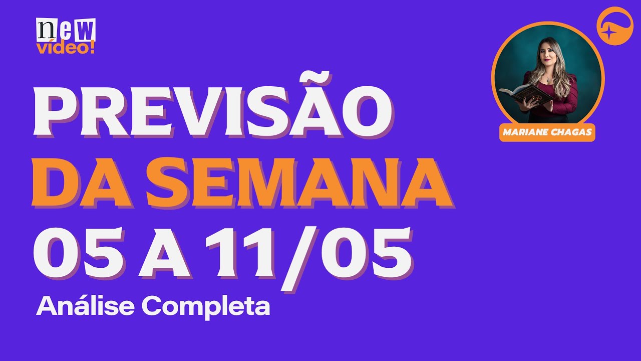 WEEKLY FORECAST 05 to 11/05 - "A great plan is taking shape"