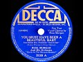 1st RECORDING OF: You Must Have Been A Beautiful Baby - Russ Morgan (1938--78 single version)