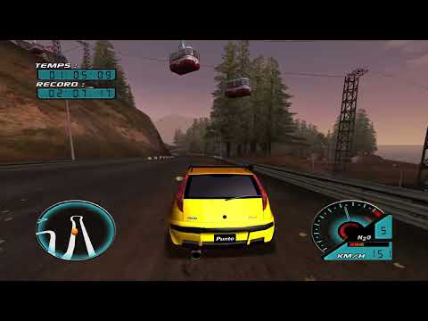 Juiced Fiat punto Proto test drive pc retro racing gameplay HD