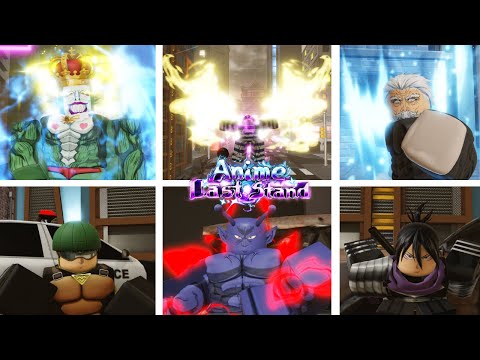 Showcasing all the new units max level from Rare to Mythic in Anime Last Stand One Punch Man Update