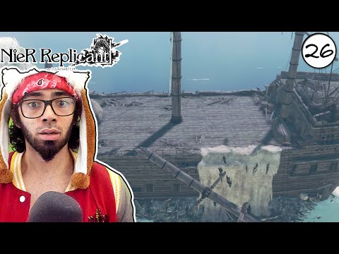 Nier Replicant | Hard Mode | "The Beach Shipwreck" | Blind:Let´s Play | Pt 26