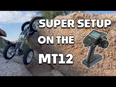 Radiomaster MT12 on a Super Crawler! Dig, Rear Steer and more..
