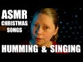 ASMR My Wife Hums and Softly Sings Christmas Songs - Silent Night, What Child is This, I'll Be Home