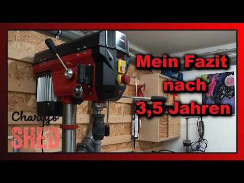 Mein Fazit nach 3,5 Jahren zur Einhell TE-BD 750 E Säulenbohrmaschine, Pinolenspiel  verringern