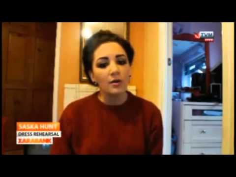 Saska Hunt - Dress Rehearsal (Eurovision 2013 Malta)