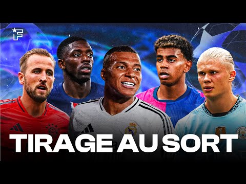 Ligue des Champions : tirage terrible pour le PSG, Lille, Monaco et Brest