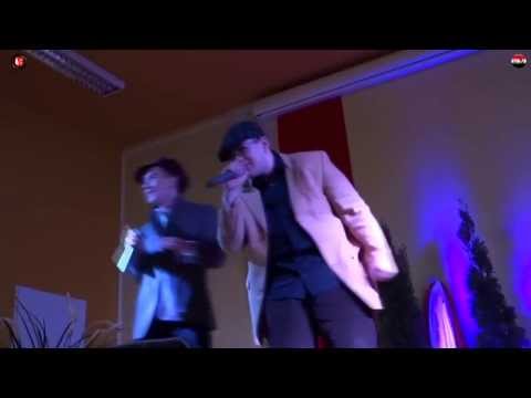 Hubert Kopaszewski i Stanisław Dziedzic ZSTiL Nr2 Tanie dranie. Nagroda za Osobowość Sceniczną.