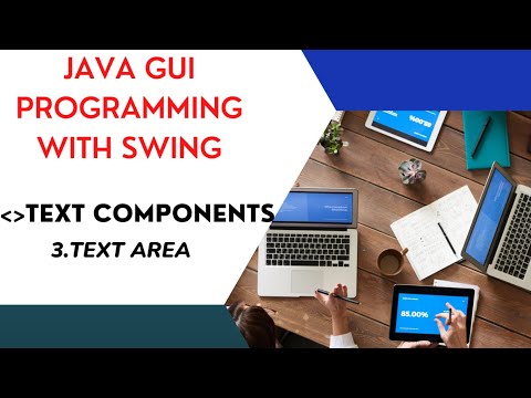 3 Textarea Text Components Java Gui Programming With Swing Programming Life4coding