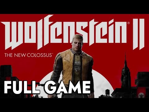 Wolfenstein 2 The New Colossus - FULL GAME walkthrough | Longplay