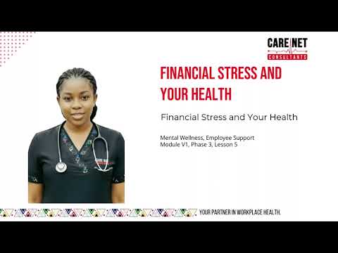 Financial Stress and Your Health