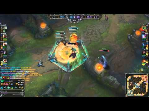 "How to gank" by Rengar and Pantheon (LoL)