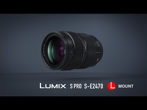 Lente Panasonic Lumix S PRO 24-70mm f/2.8 | Qualidade Profissional