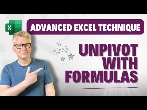 Excel: Unpivot Data with Formulas—No Power Query Needed! Excel: Unpivot Data with Formulas—No Power Query Needed!