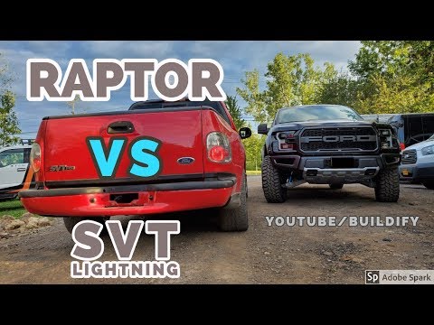 Raptor VS Lightning RACE!!!!!
