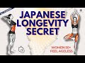 15 Min Japanese Longevity Workout Morning Standing Routine For Ageless Women 50