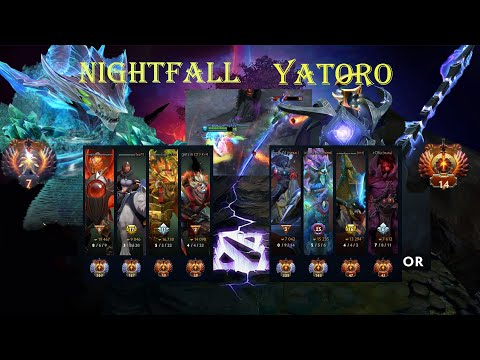 Nightfall (Morphling), timado and wisper vs Yatoro (razor), Ari and Tofu Epic Star Battle! top MMR