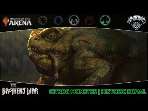 GOLGARI LANDS COLLAB DELUXE - GITROG MONSTER X TITANIA | MTG ARENA HISTORIC BRAWL DECK GUIDE