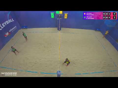 13:25 I. Horiaiev / I. Romanenko - I. Skrynnik / V. Tyshchenko 06.11.2022 | Winners Beach Volleyball