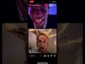 Hotboii talks to someone he was locked up with on IG live “u was scared”