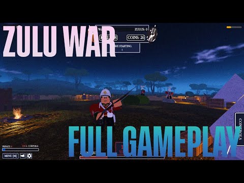 Zulu Wars FULL GAMEPLAY l Roblox