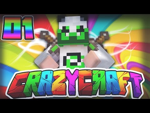 Minecraft CRAZY CRAFT 3.0 SMP - Episode 1 - DON'T EAT MY HOUSE! (ELGATO GIVEAWAY!)