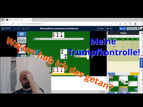 BBO Wöchentliches Kostenloses Sofortturnier #5 - Trumpfkontrolle verlieren