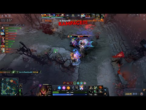mikey invoker rampage against rank 3 kiritych and KOKZ