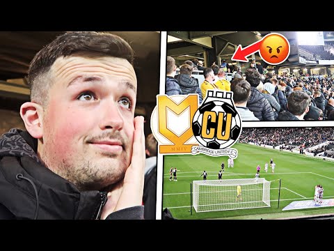 FANS KICK OFF & HILARIOUS SCENES | MK DONS 4-1 CAMBRIDGE UNITED