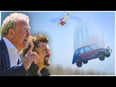Queda de 150m de um Citroën 2CV  - The Grand Tour: Carnage A Trois | Prime Video Portugal