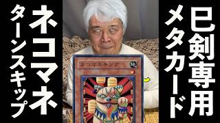 孫の巳剣に容赦なくメタカードで対策するおじいちゃんYP #遊戯王 #ocg #ネコマネキング #ミツルギ 