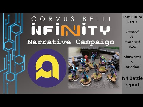 Fast Panda Gaming: Infinity N4 Narrative Campaign battle report - Lost Future - Part 3 (the finale)