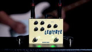 Video thumbnail for SONICAKE Levitate - Delay Reverb 2-in-1 Guitar Effects Pedal Degital by SONICAKE