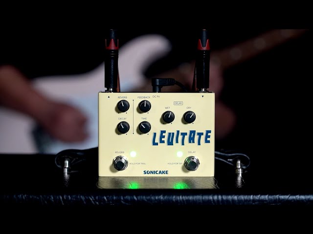 Vídeo relacionado con SONICAKE Delay y Reverb 2 en 1 Pedal de Efectos para Guitarra Digital Levitate