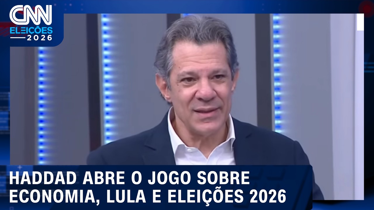 Fernando Haddad na CNN: melhores momentos da entrevista sobre economia, Lula e eleições 2026