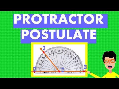 Geometry The Protractor Postulate Explained Oh Math Gad