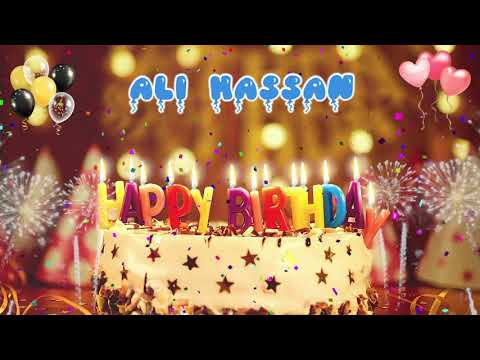 ALI HASSAN Birthday Song – Happy Birthday Ali Hassan
