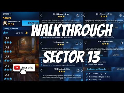 DISPATCH SECTOR 13 REVIEW - WHAT TEAMS I USED / HOW TO CLEAR / IS IT WORTH IT ?| Marvel Future Fight