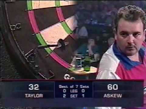 Phil Taylor vs Dave Askew - Part 3 - Golden Harvest 2000 Finals