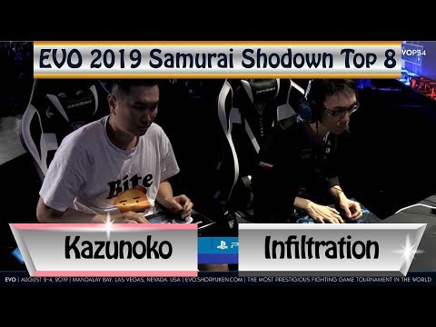 Samurai Shodown EVO 2019 - Grand Finals｜BC Kazunoko (Haohmaru) vs Infiltration (Genjuro)