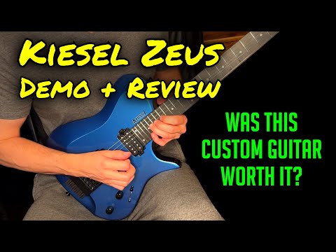 Kiesel Zeus Z6 Guitar - Demo & Review | Holdsworth Pickups