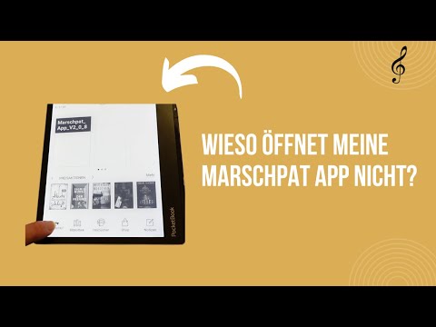 Wieso öffnet meine Marschpat App nicht? Wie kann ich das Marschpat Icon auf die Startseite bringen?