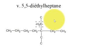 vidéo 7 :nomenclature des alcanes(3)
